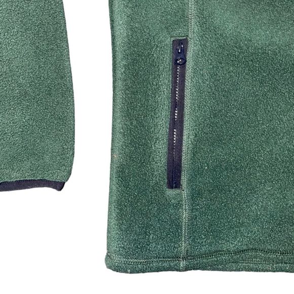 Vineyard Vines Green Fleece Full Zip Coat Jacket Size Large - Picture 6 of 9
